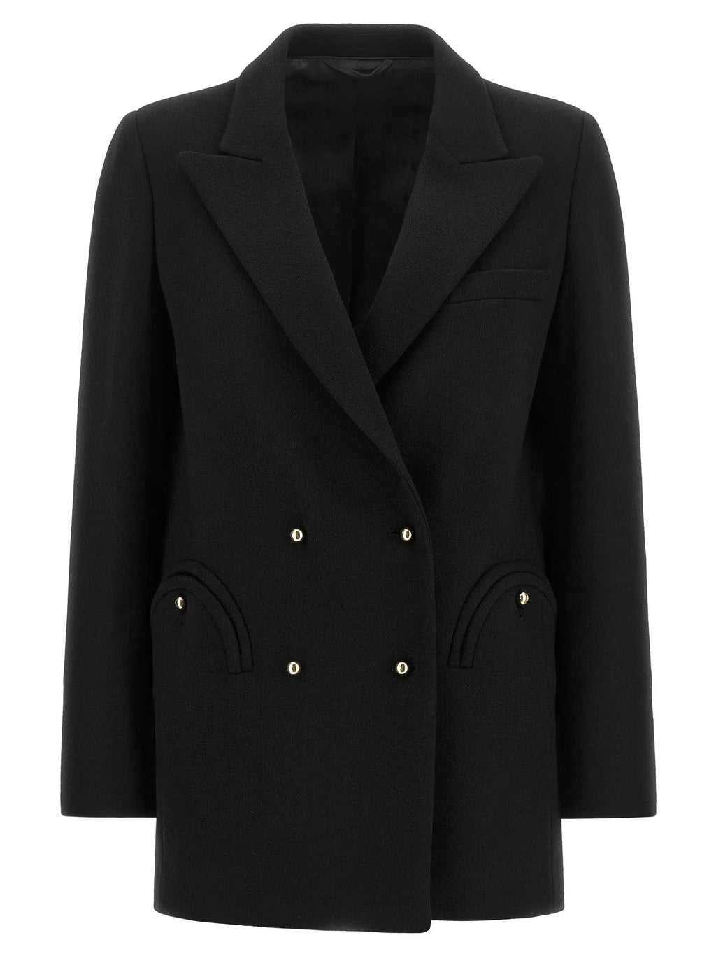 Blazé Milano Black Virgin Wool Blazer