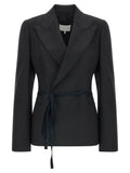 Maison Margiela Gray Wool Blazer