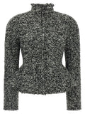 Alberta Ferretti White Virgin Wool Blazer
