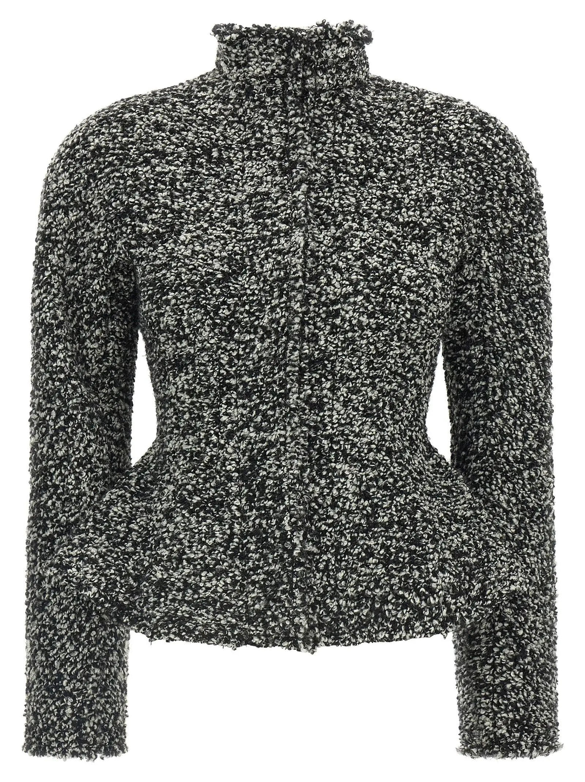 Alberta Ferretti White Virgin Wool Blazer