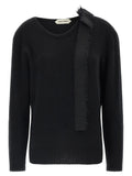 Alberta Ferretti Black Cashmere Cardigan