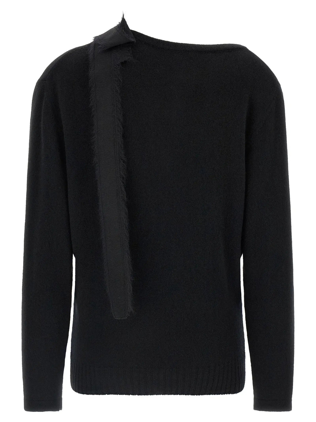Alberta Ferretti Black Cashmere Cardigan