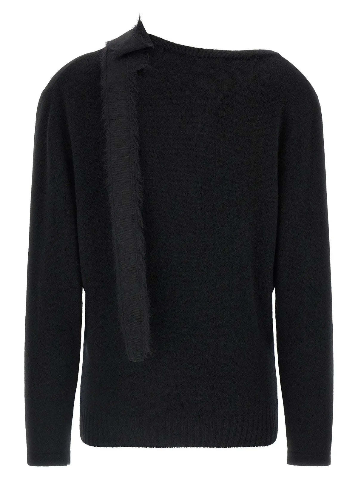 Alberta Ferretti Black Cashmere Cardigan