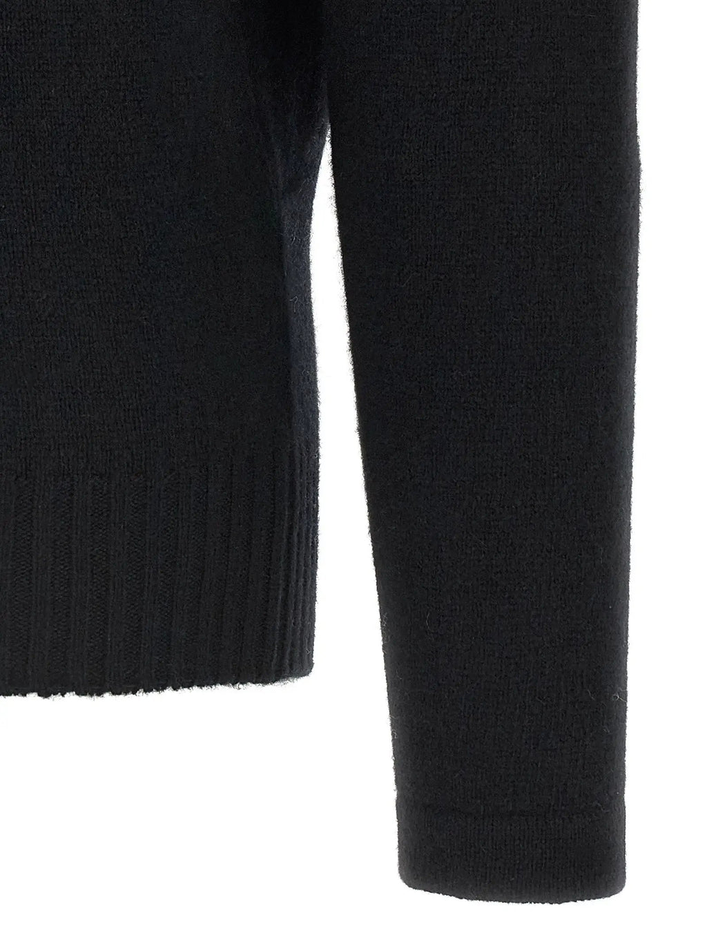 Alberta Ferretti Black Cashmere Cardigan