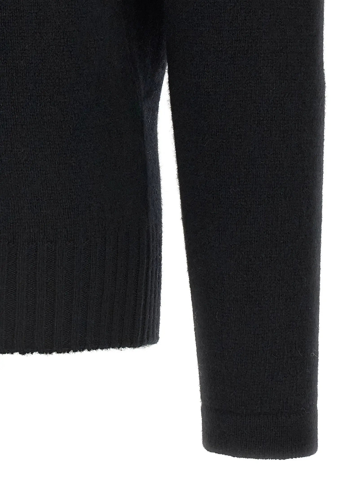 Alberta Ferretti Black Cashmere Cardigan