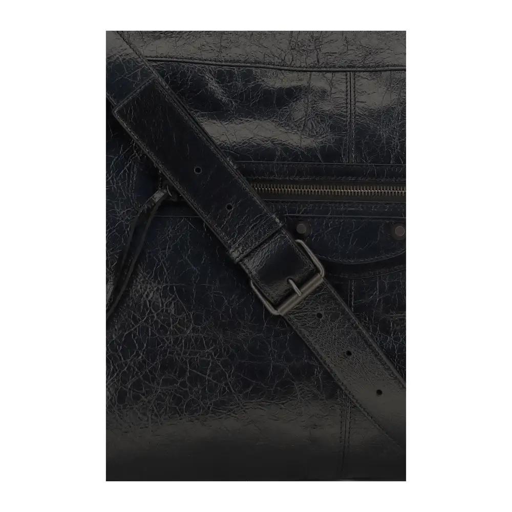 Balenciaga Black Lamb Ovis Aries Shoulder Bag