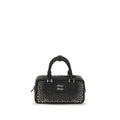 Miu Miu Black Calf Leather Bos Taurus Shoulder Bag