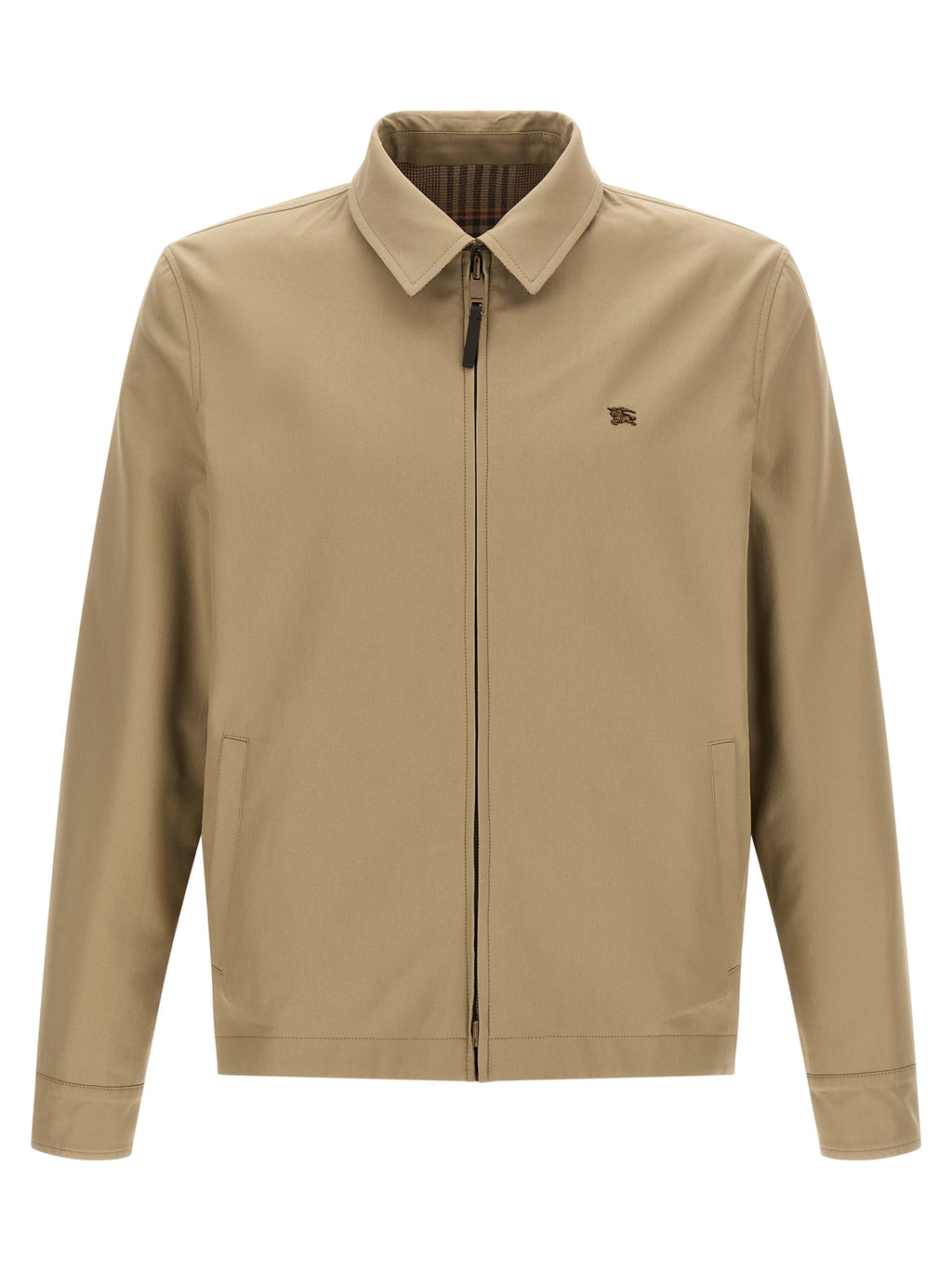 Burberry Burberry Beige Wool Full-Length Jacket
