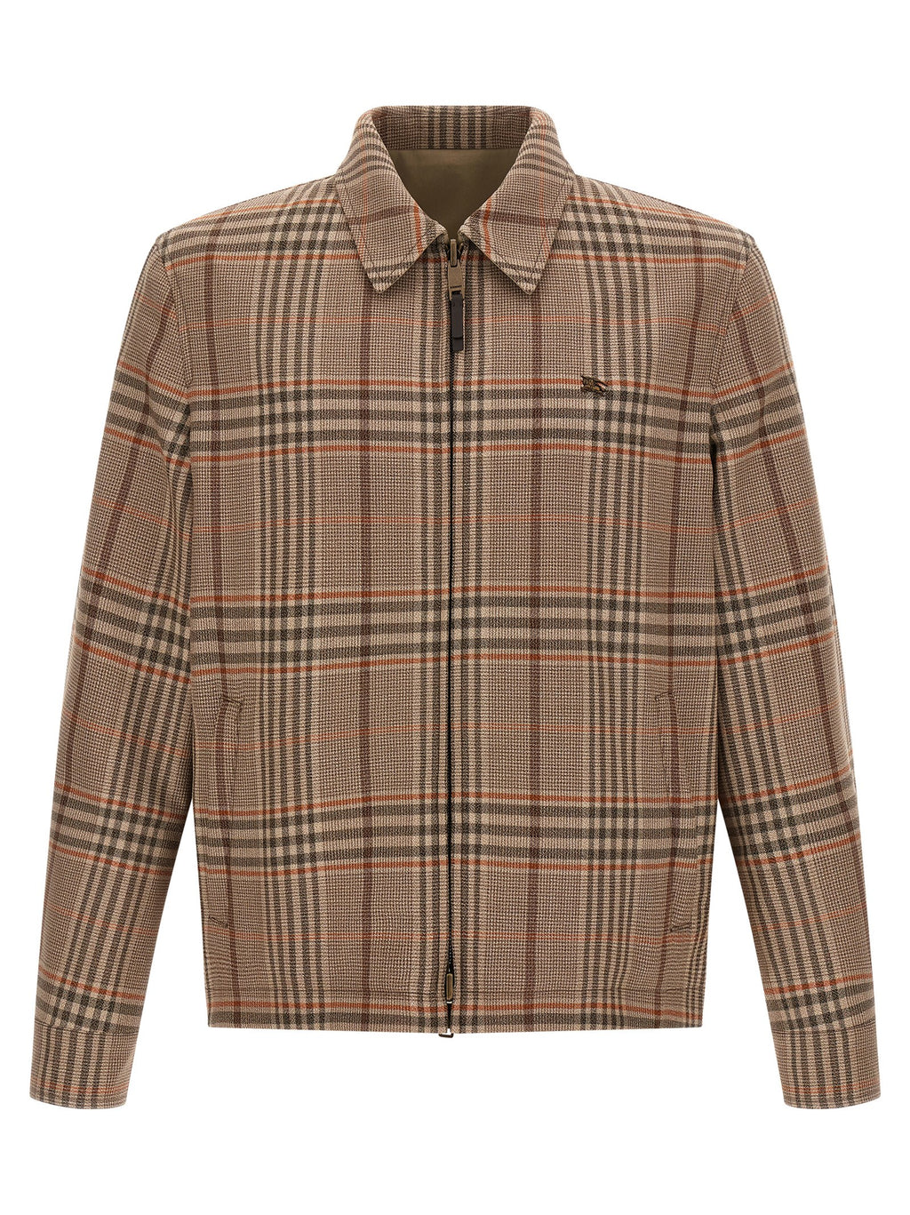 Burberry Burberry Beige Wool Full-Length Jacket