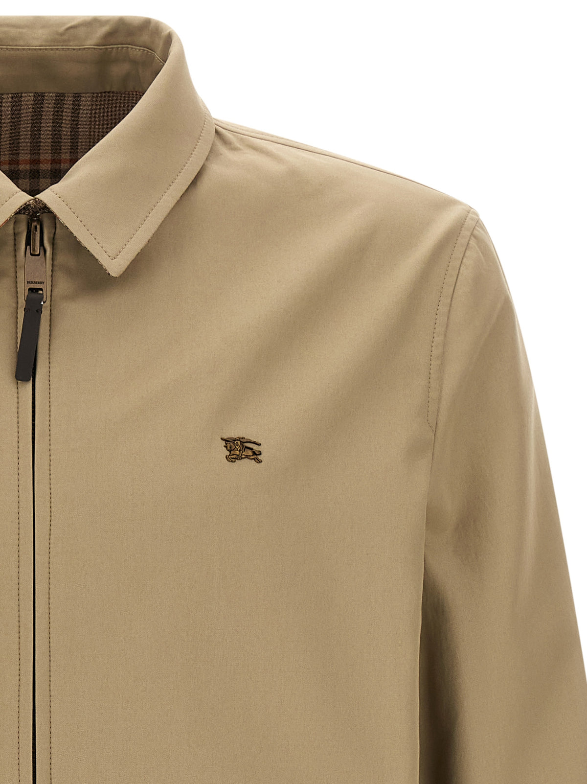 Burberry Burberry Beige Wool Full-Length Jacket