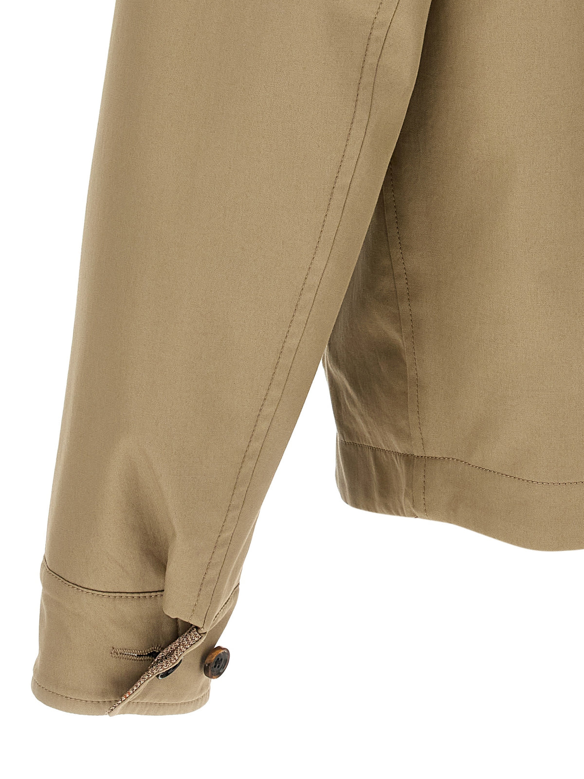 Burberry Burberry Beige Wool Full-Length Jacket