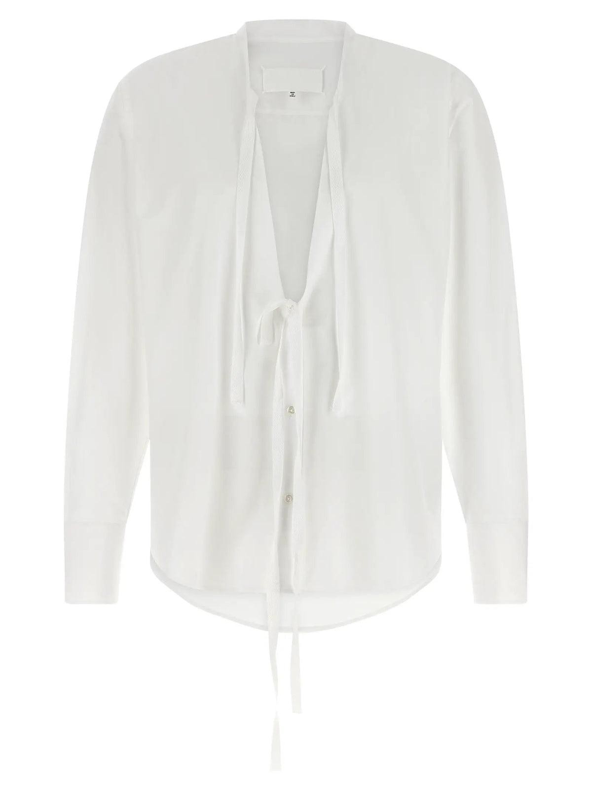 Maison Margiela White Cotton Blouse
