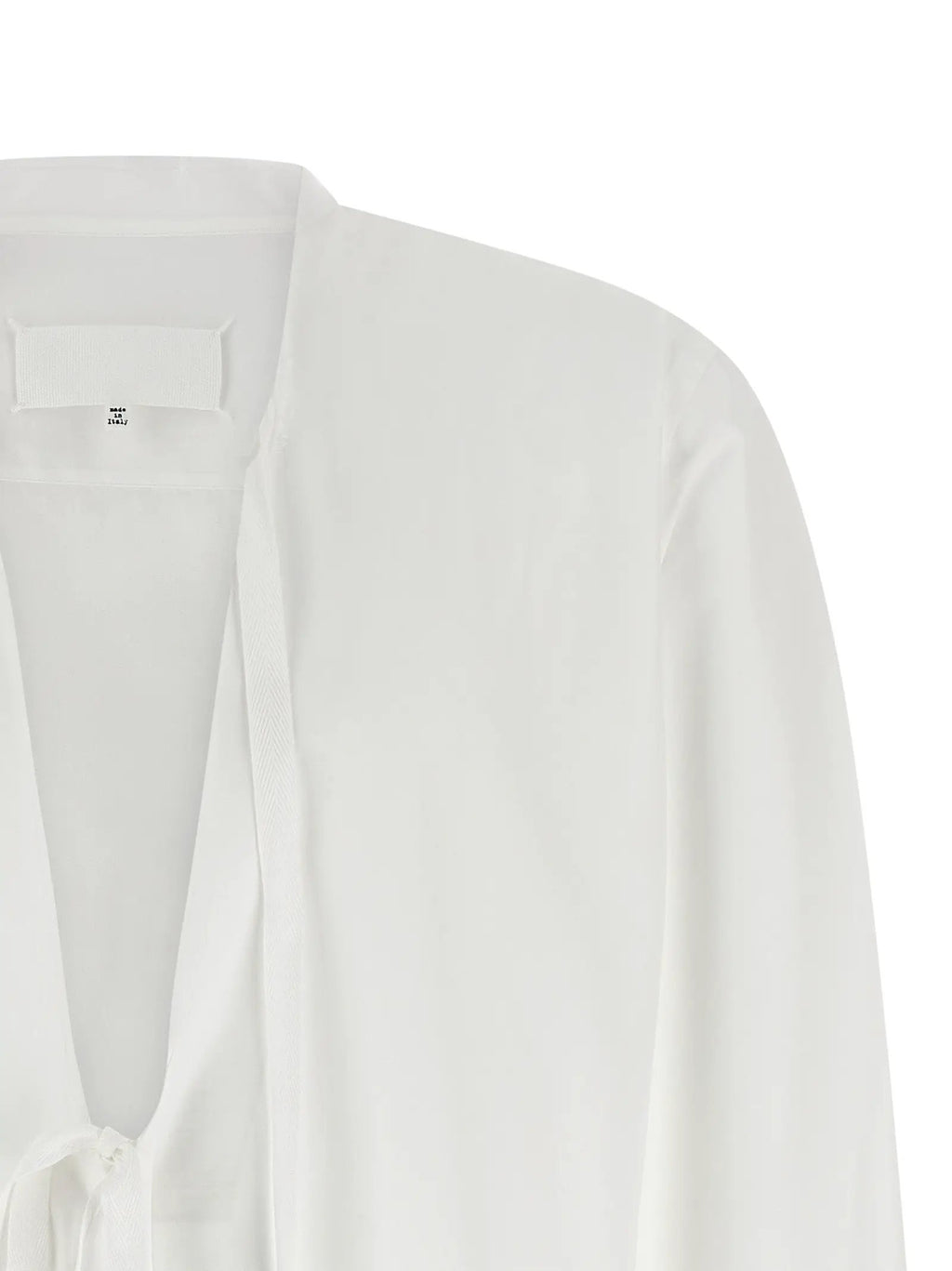 Maison Margiela White Cotton Blouse