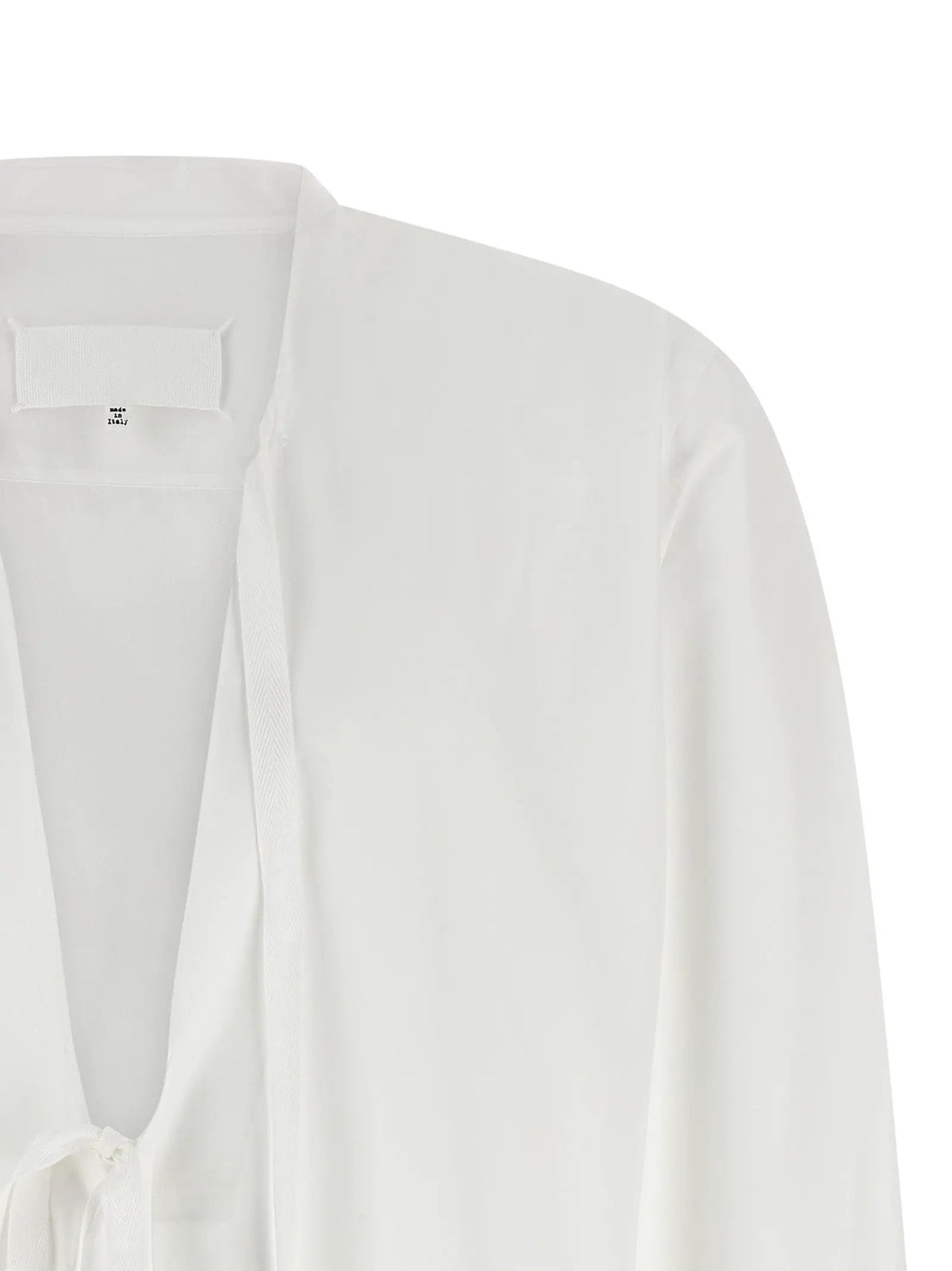 Maison Margiela White Cotton Blouse