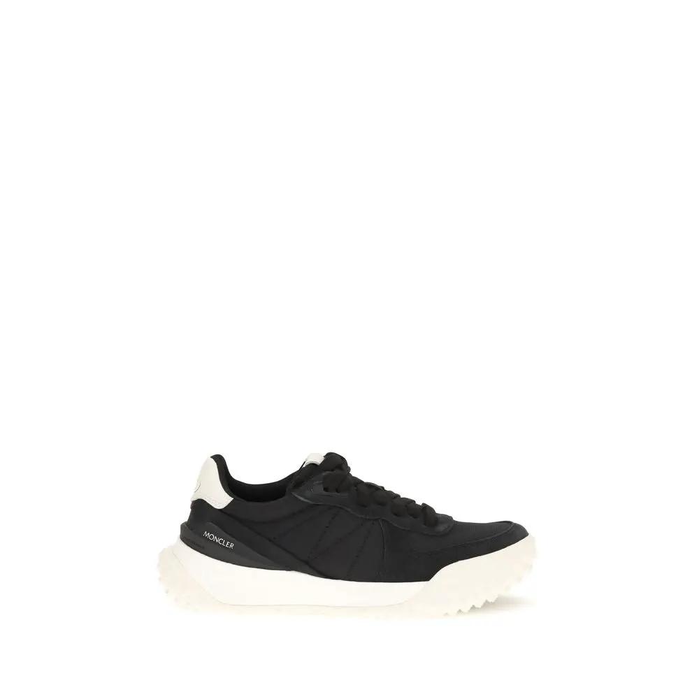 Moncler Black Polyamide Athletic Sneakers