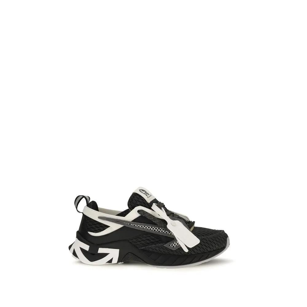 Off-White Off-White Black Polyester Athletic Sneakers