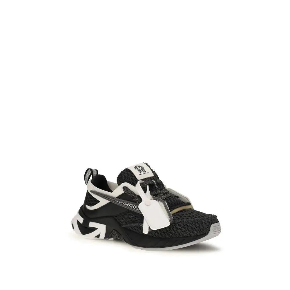 Off-White Off-White Black Polyester Athletic Sneakers