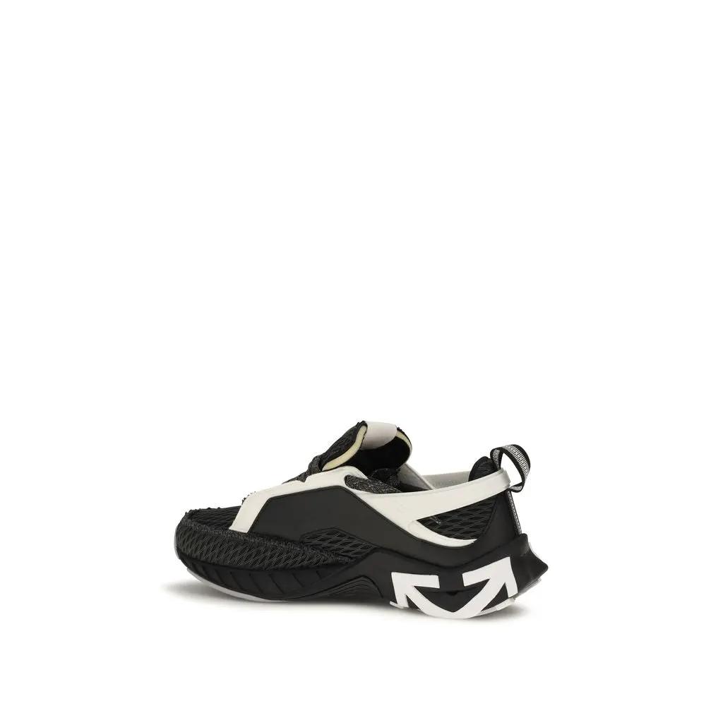 Off-White Off-White Black Polyester Athletic Sneakers