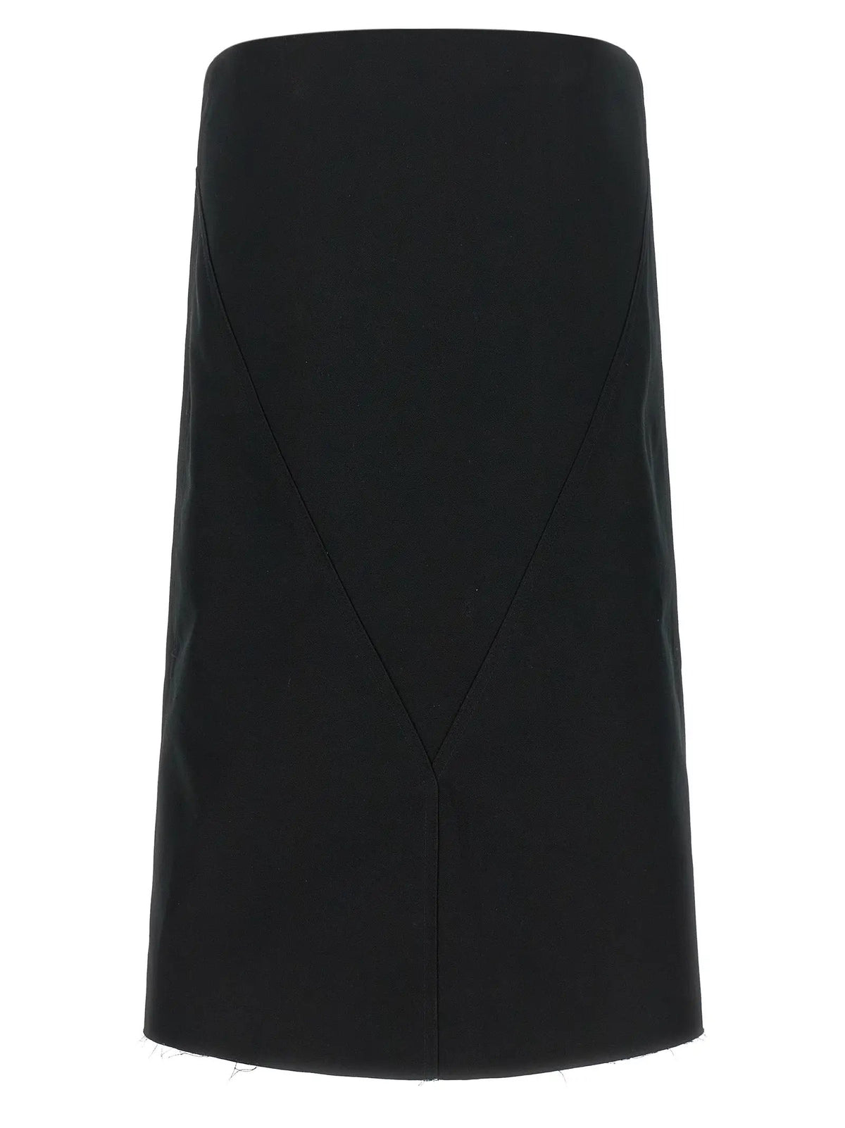 Rick Owens Black Polyester Short Dress