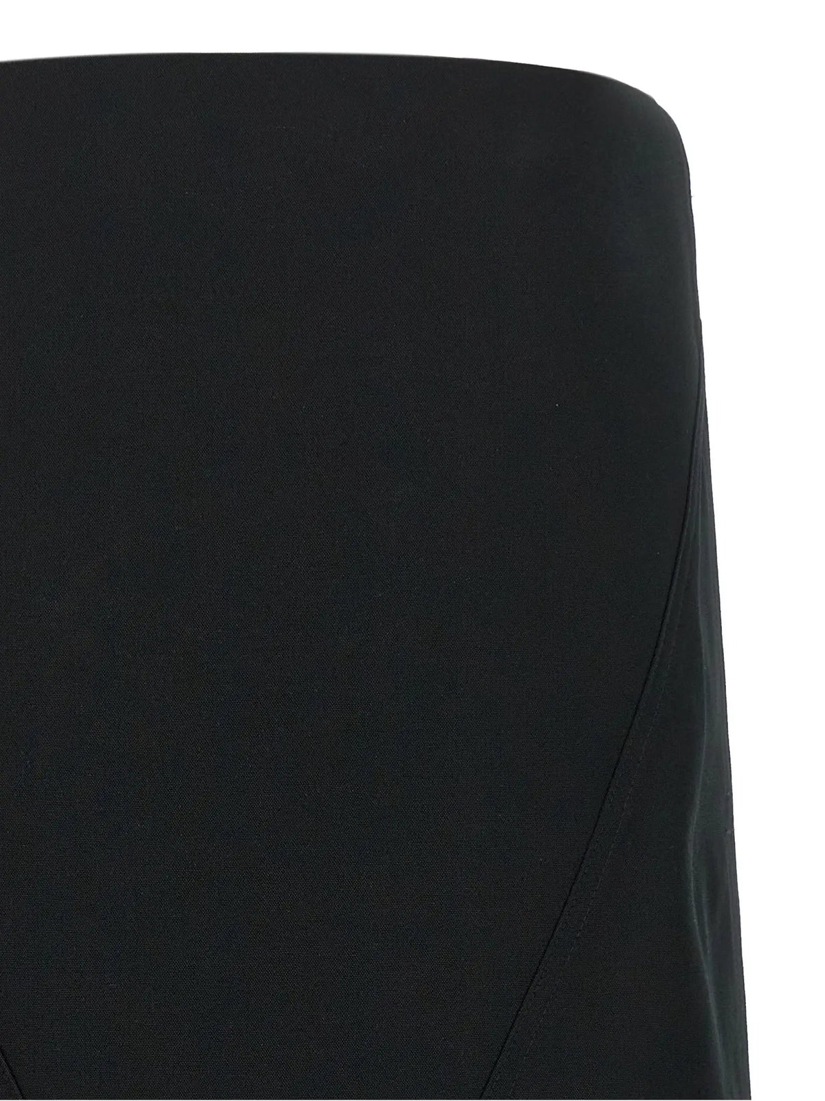 Rick Owens Black Polyester Short Dress