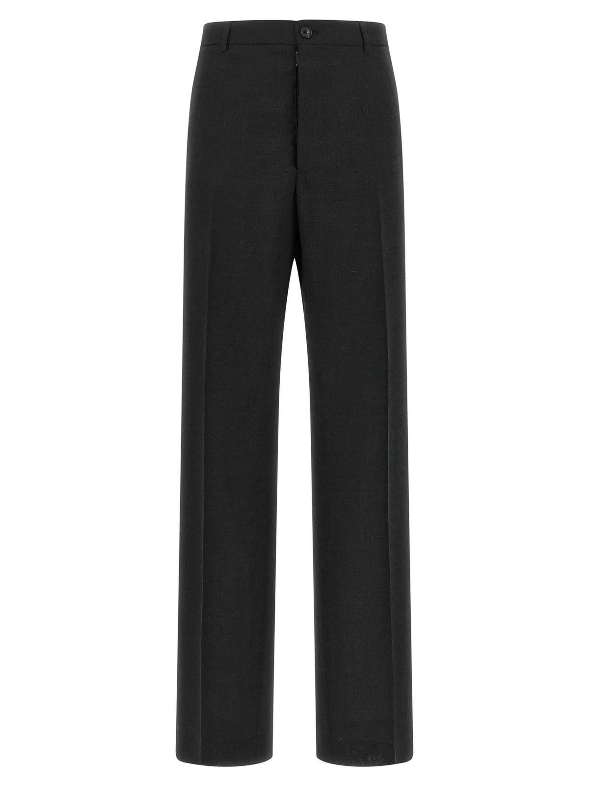 Maison Margiela Gray Wool Dress Pants