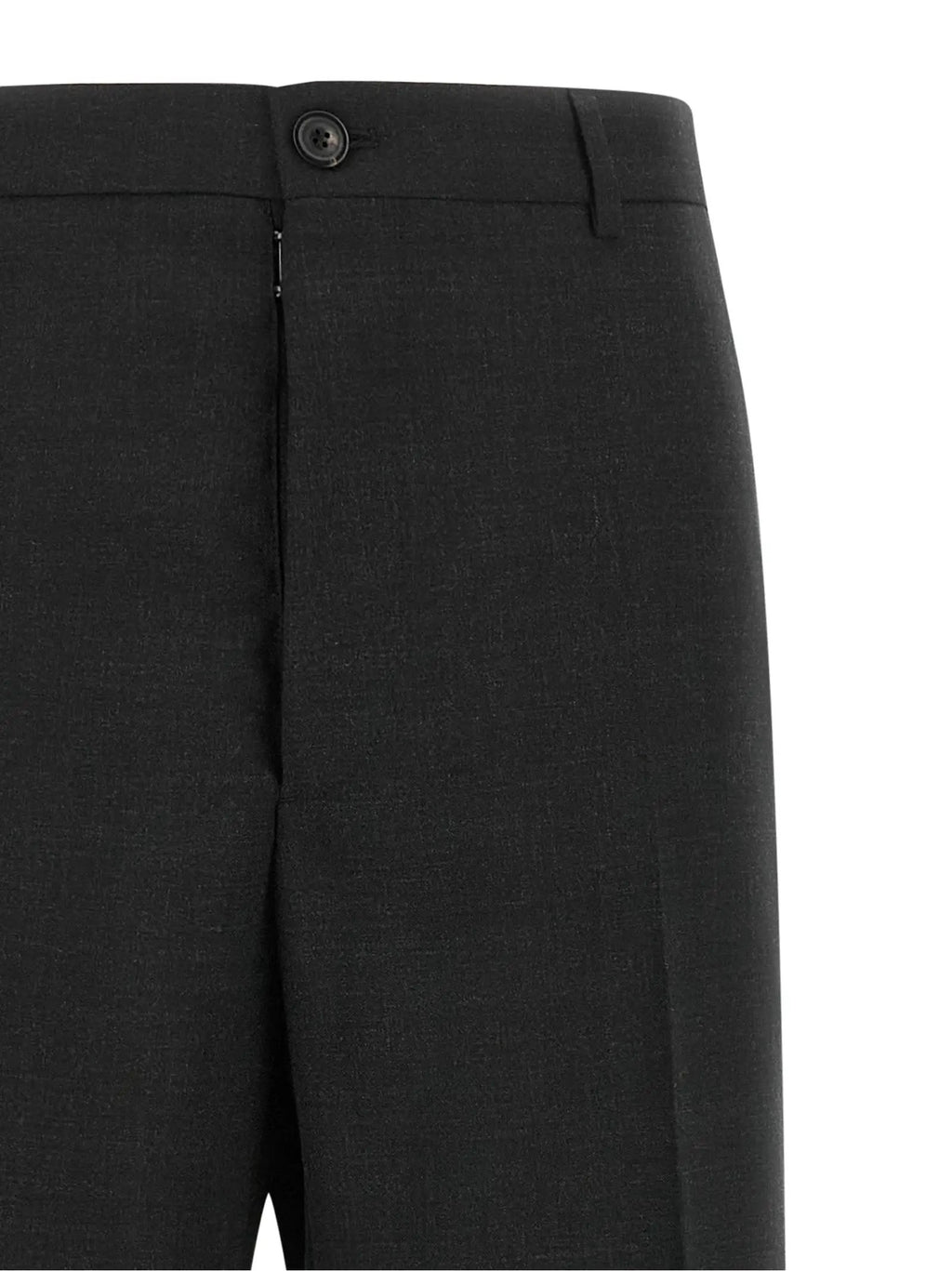 Maison Margiela Gray Wool Dress Pants