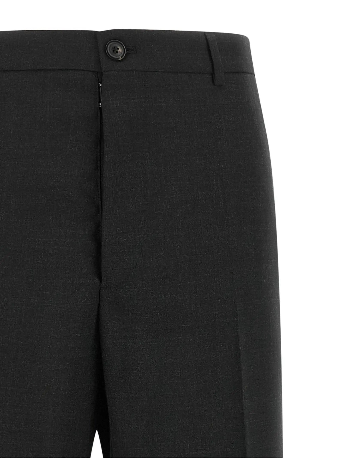 Maison Margiela Gray Wool Dress Pants