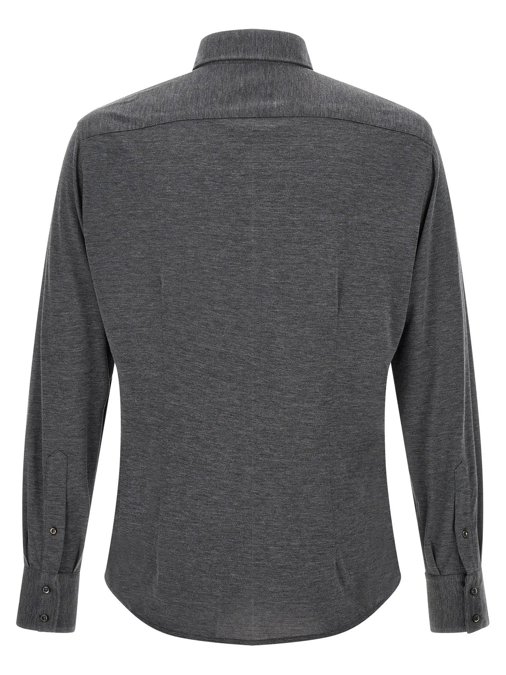 Brunello Cucinelli Gray Silk Blouse