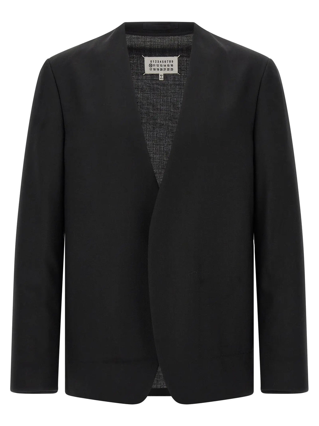 Maison Margiela Black Virgin Wool Blazer