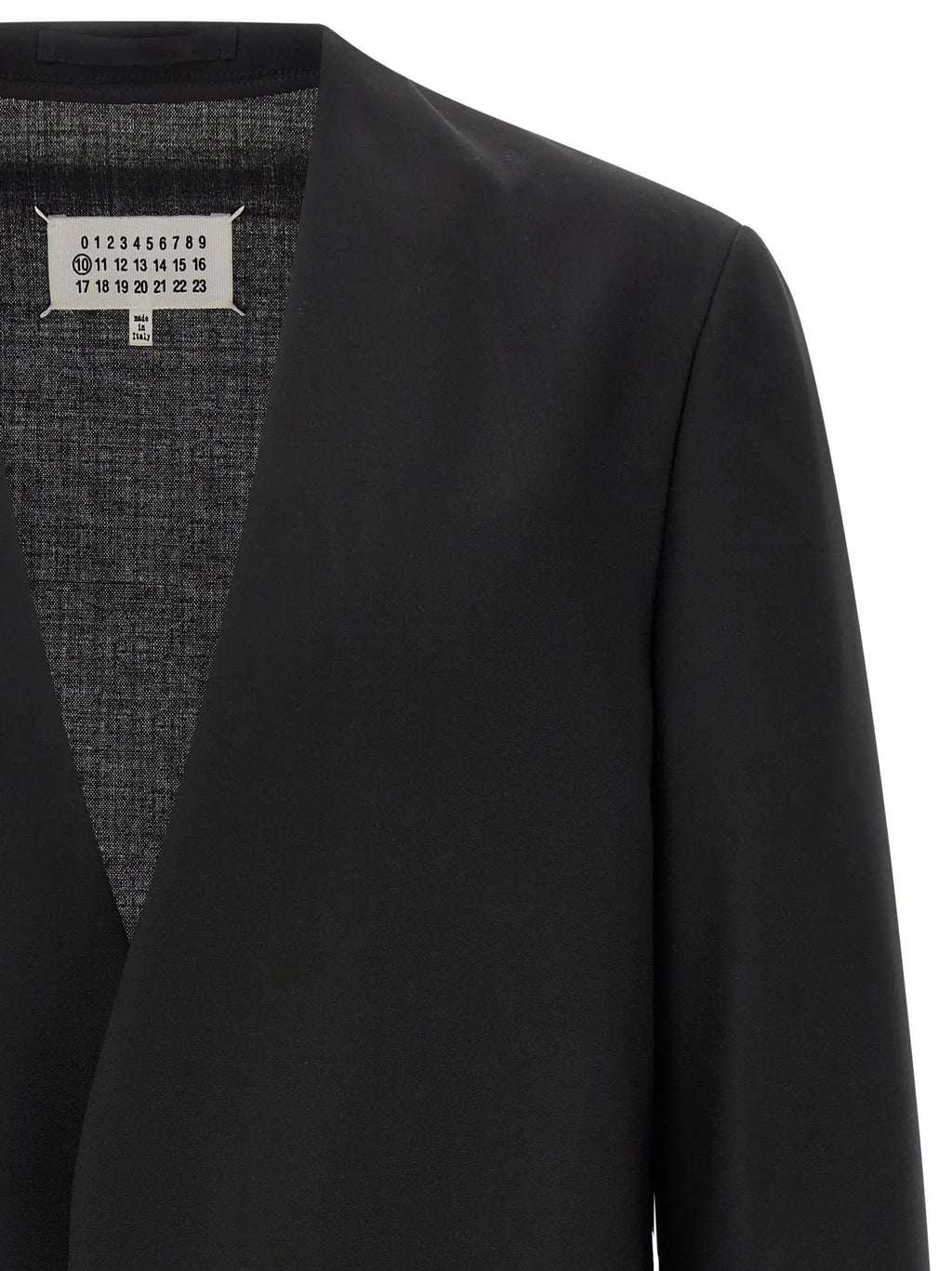 Maison Margiela Black Virgin Wool Blazer