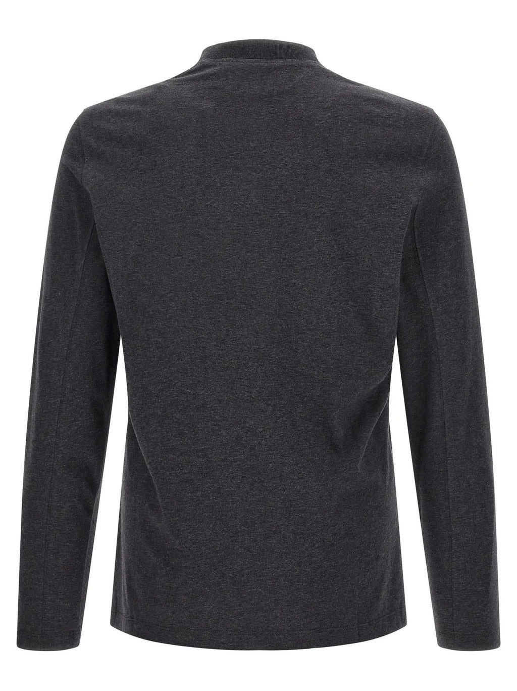 Brunello Cucinelli Gray Cotton T-Shirt