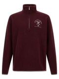 Brunello Cucinelli Bordeaux Cashmere Sweatshirt