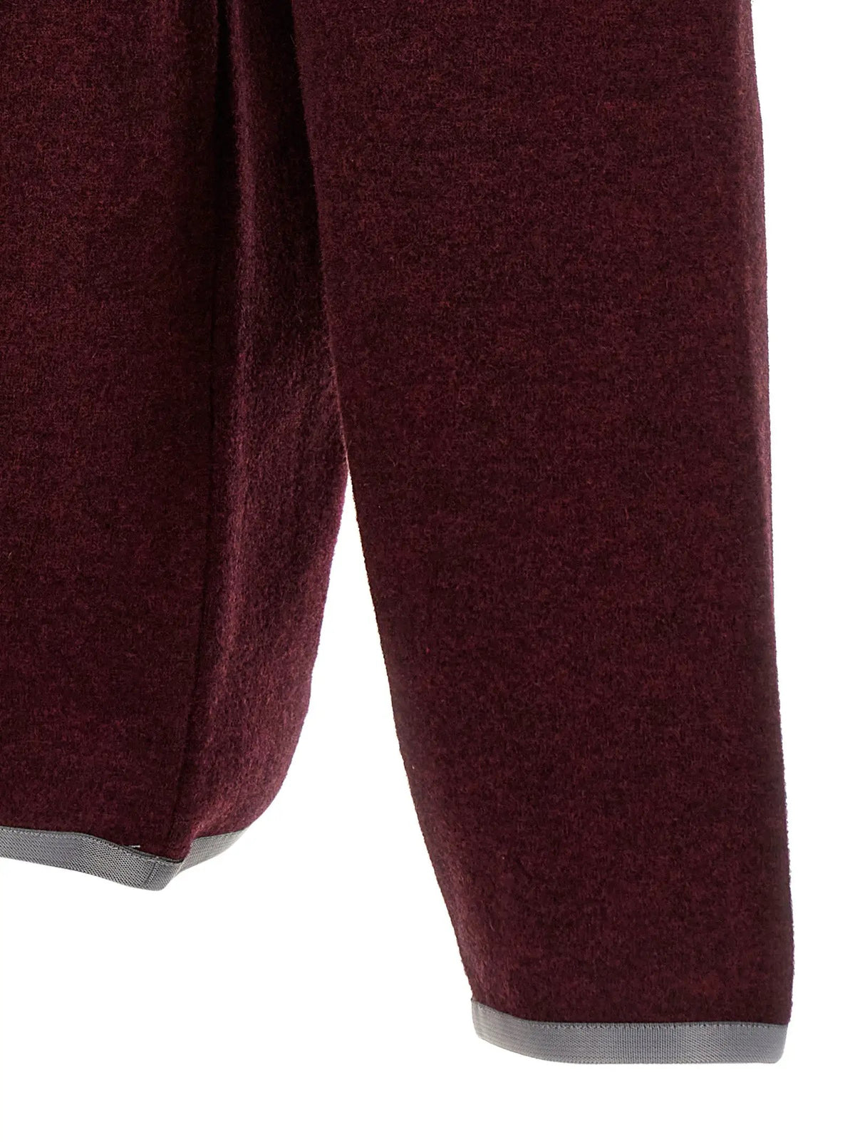 Brunello Cucinelli Bordeaux Cashmere Sweatshirt
