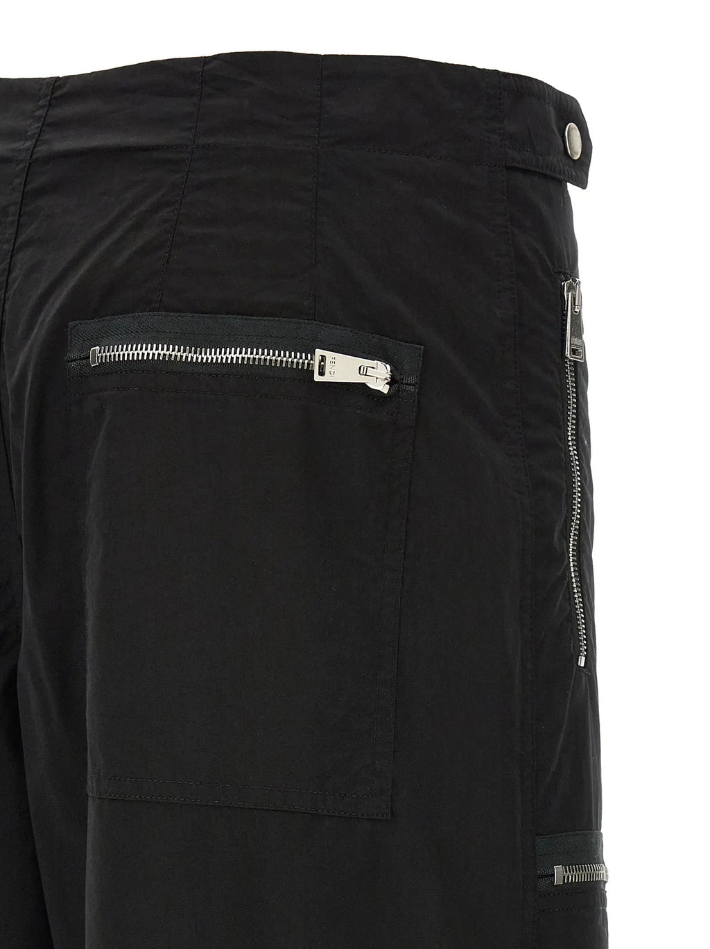 Fendi Black Cotton Cargo Pants