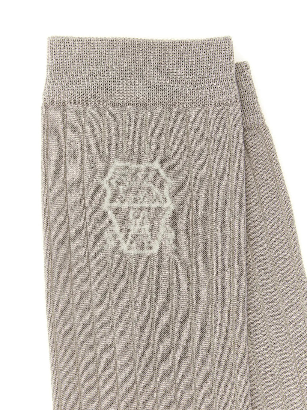 Brunello Cucinelli Gray Cotton Socks