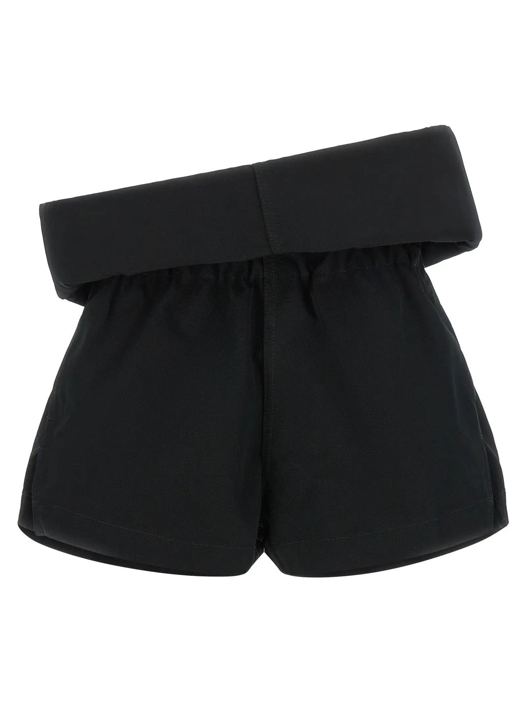 Rick Owens Black Polyester Bermuda Shorts