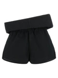 Rick Owens Black Polyester Bermuda Shorts