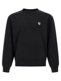 Maison Kitsuné Sweat-shirt en coton noir