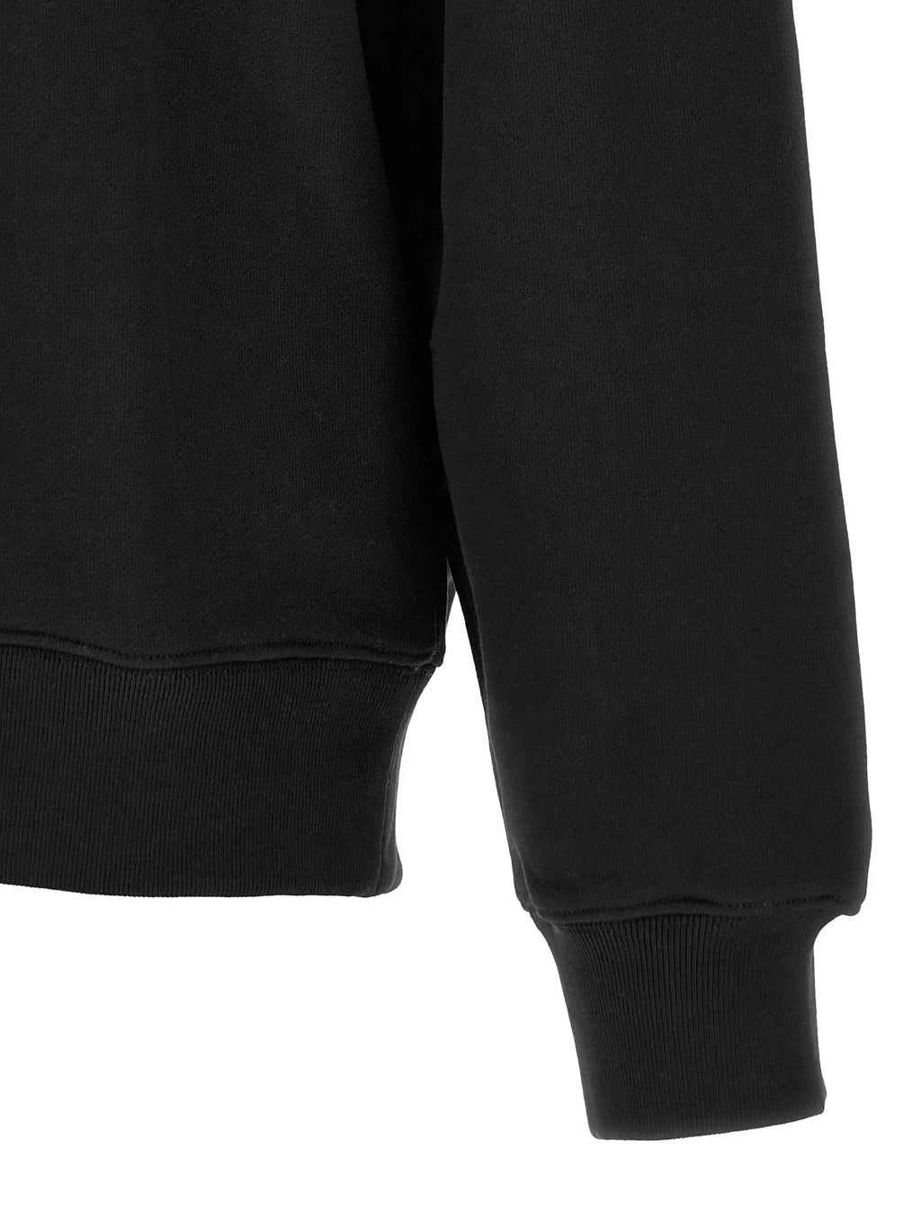 Maison Kitsuné Sweat-shirt en coton noir