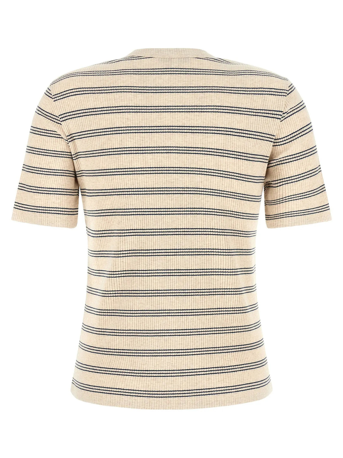 T-shirt Maison Kitsuné en coton biologique beige