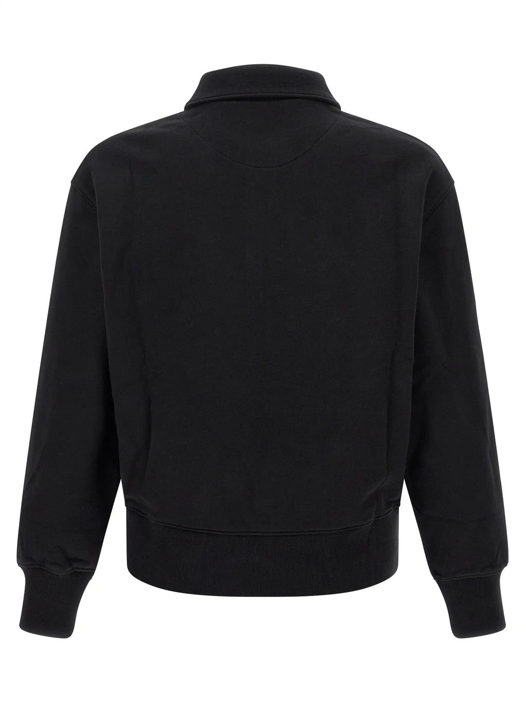 Maison Kitsuné Black Organic Cotton Sweatshirt