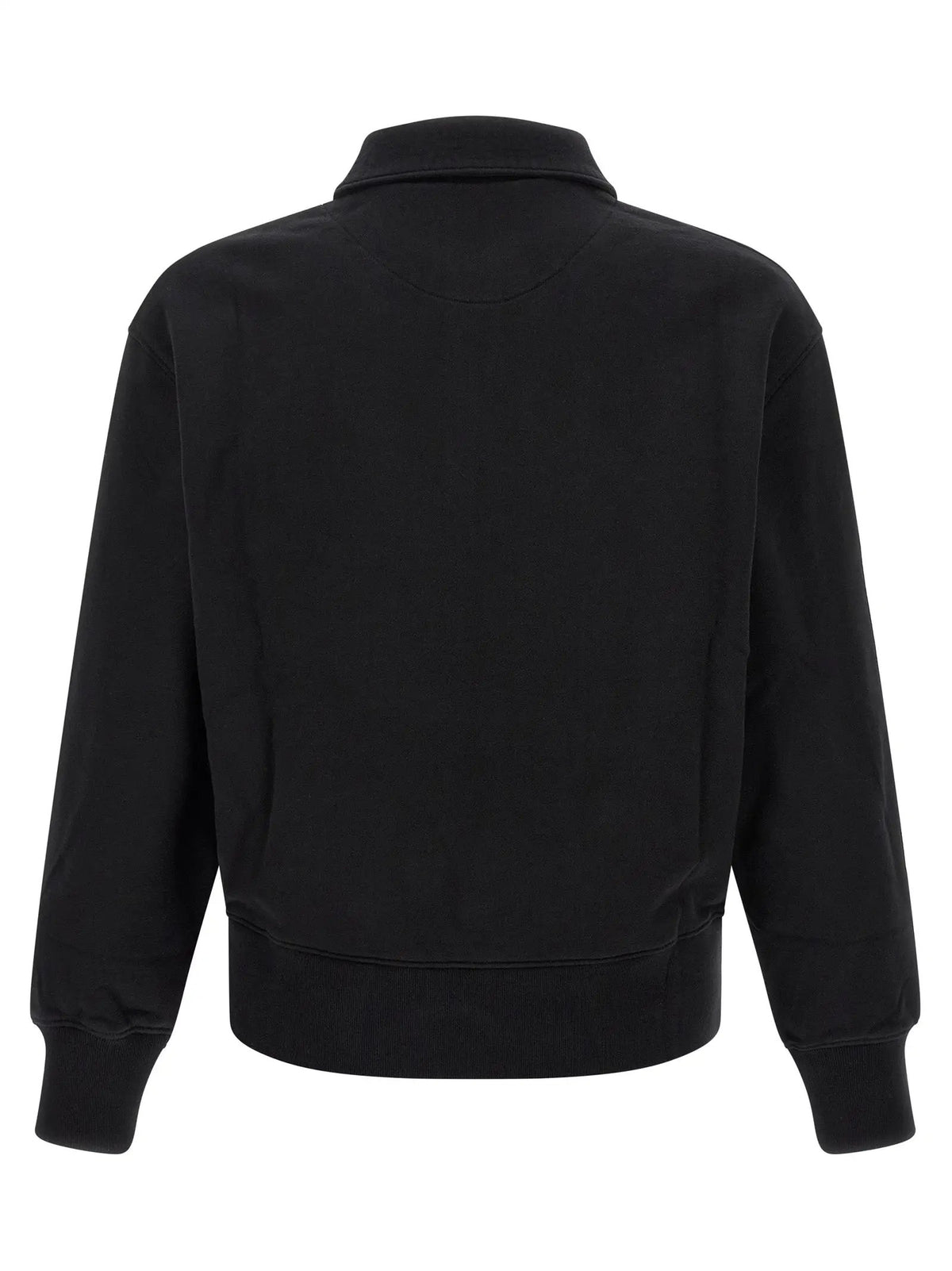 Maison Kitsuné Black Organic Cotton Sweatshirt