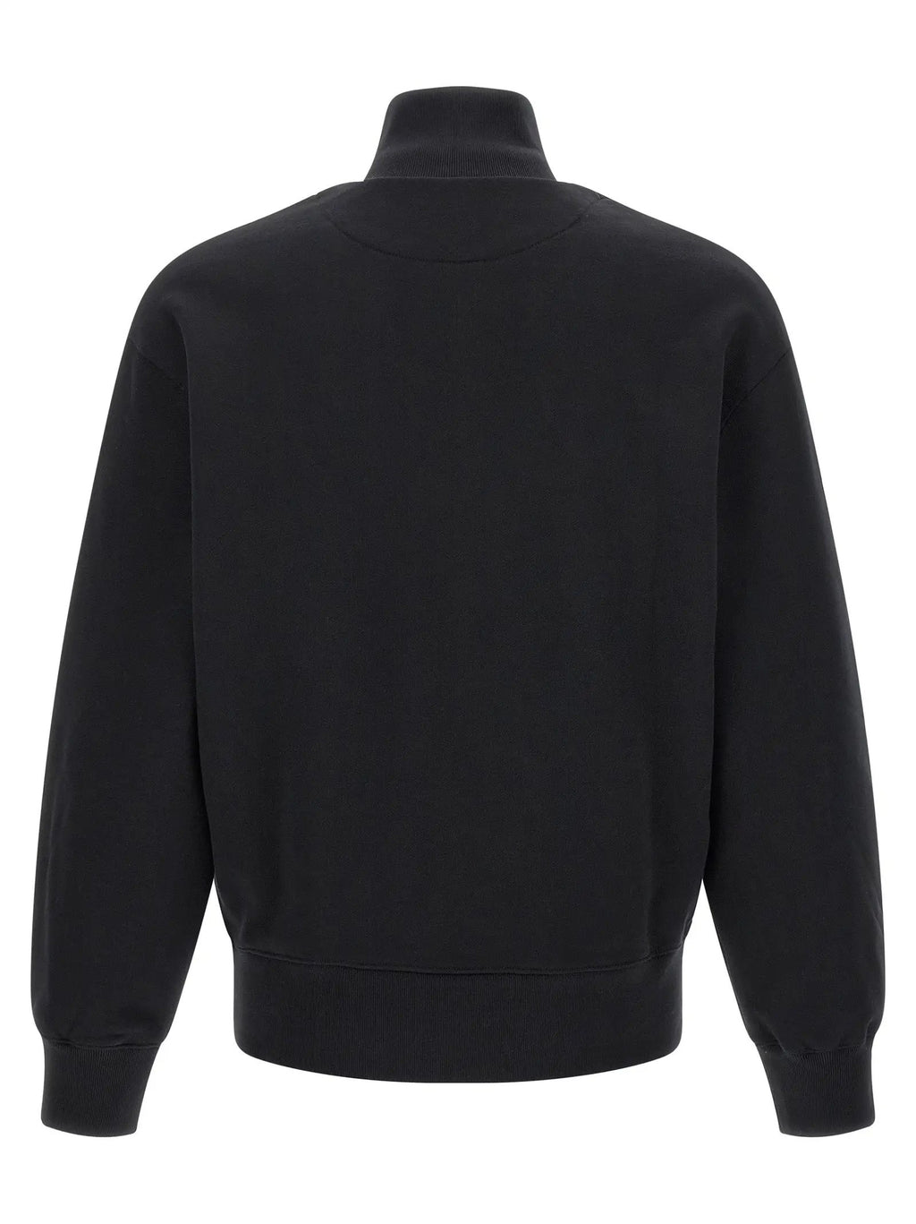Sweat-shirt Maison Kitsuné en coton biologique noir