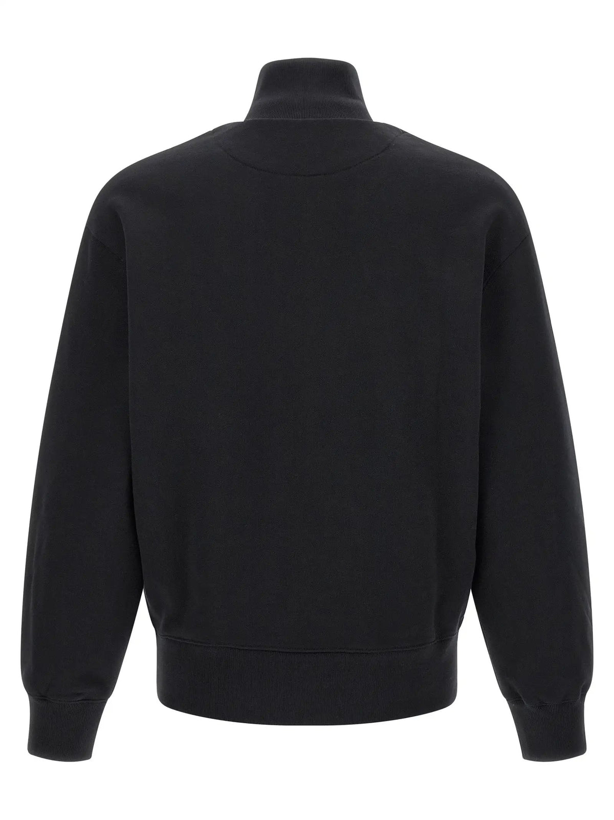 Sweat-shirt Maison Kitsuné en coton biologique noir