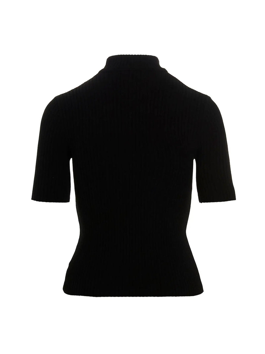 Courrèges Bicolor Viscose Cardigan