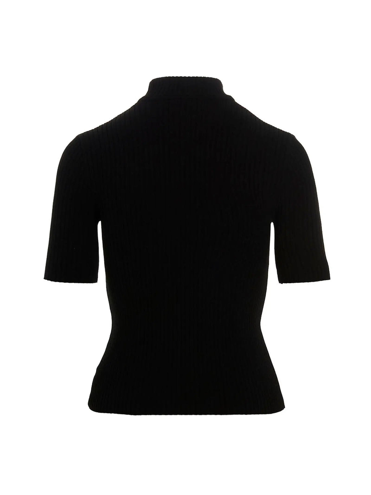 Courrèges Bicolor Viscose Cardigan