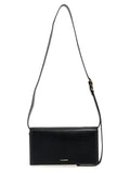 Jil Sander Black Leather Crossbody Bag