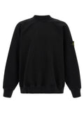 Stone Island Black Cotton Sweatshirt