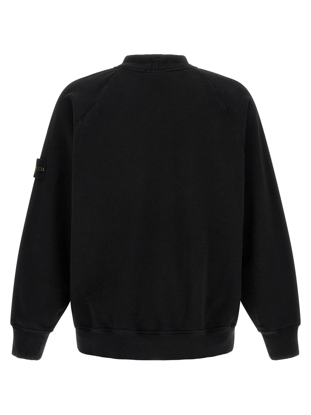 Stone Island Black Cotton Sweatshirt