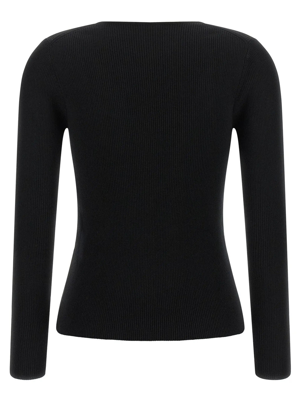 P.A.R.O.S.H. Black Wool Cardigan